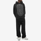 Off-White Men's BODY STITCH SKATE Hoodie in Black