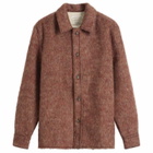 A Kind of Guise Men's Cullu Overshirt in Hairy Sienna