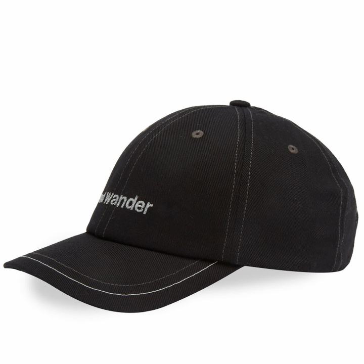 Photo: and wander Cotton Twill Cap in Black 