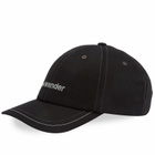 and wander Cotton Twill Cap in Black 