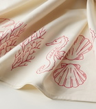Les-Ottomans Embroidered linen tablecloth