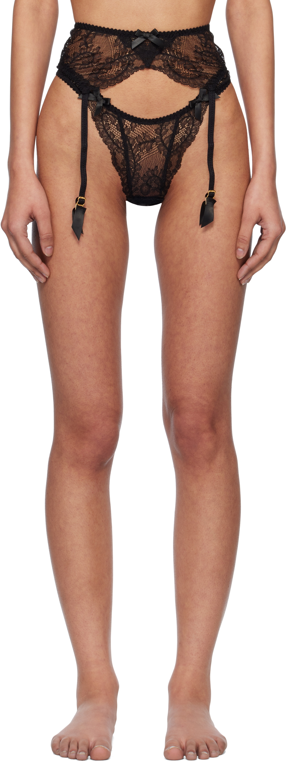 Agent Provocateur Black Love Thong