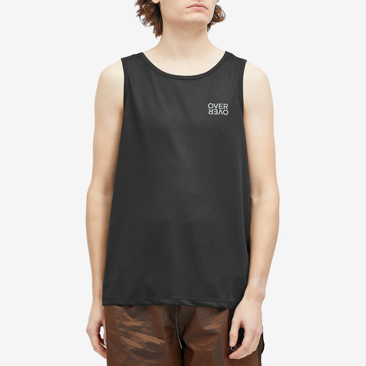 Over Over Men's Sports Vest in Black