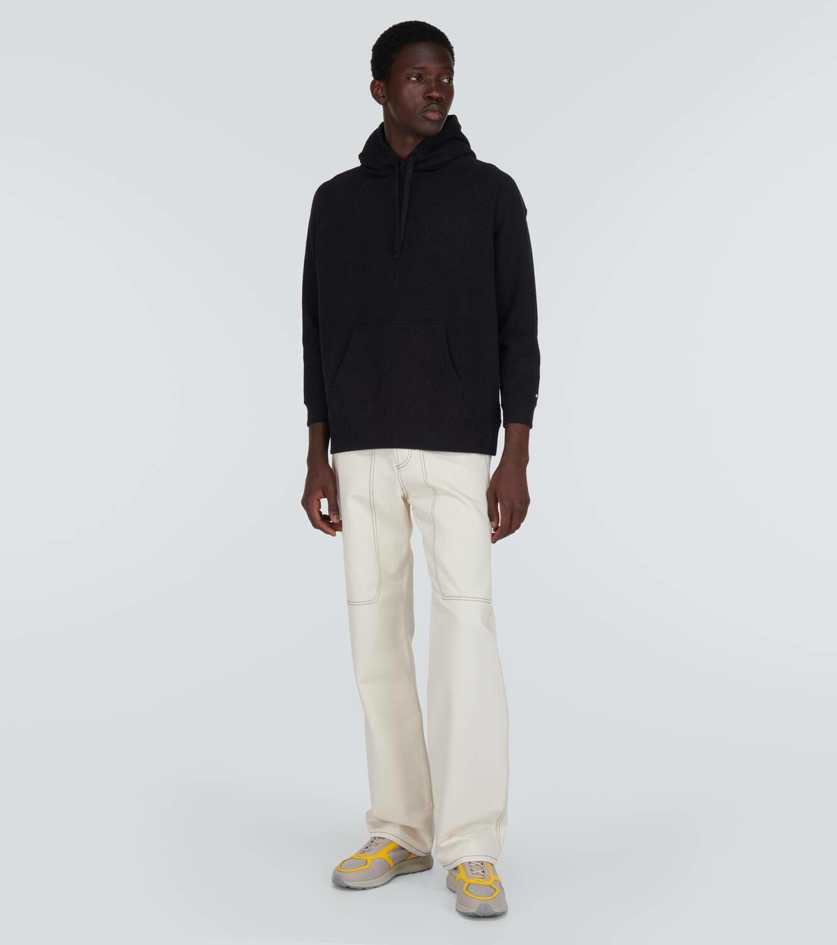 Snow Peak Cotton jersey hoodie