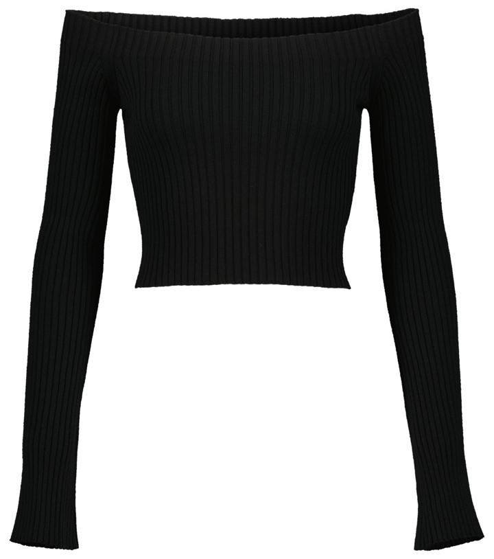 Photo: Chloe - Off-shoulder wool and cashmere top