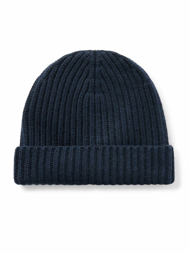 Photo: Loro Piana - Ribbed Cashmere Beanie