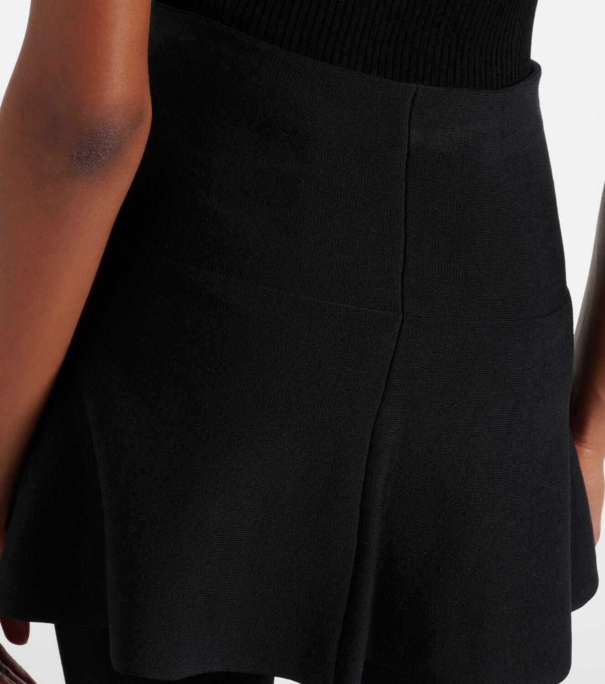 Alaïa Cropped peplum leggings
