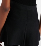 Alaïa Cropped peplum leggings