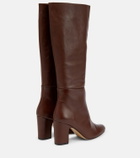 Souliers Martinez Yucatan leather knee-high boots