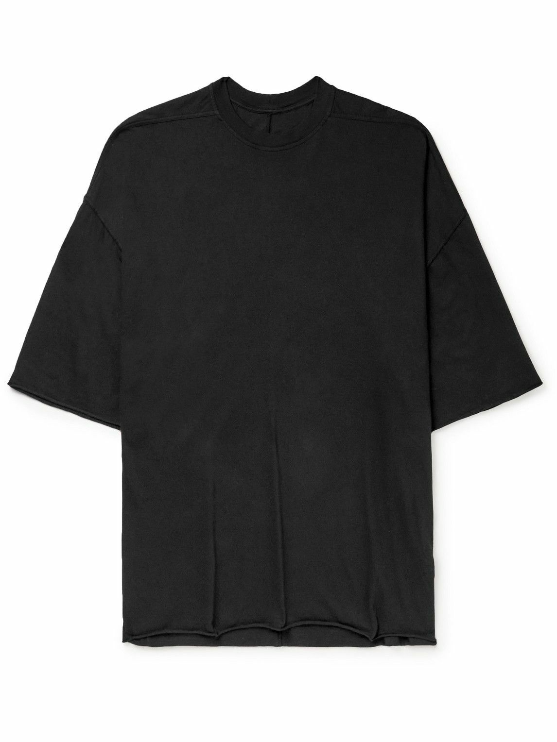 Rick Owens - Oversized Cotton-Jersey T-Shirt Rick Owens