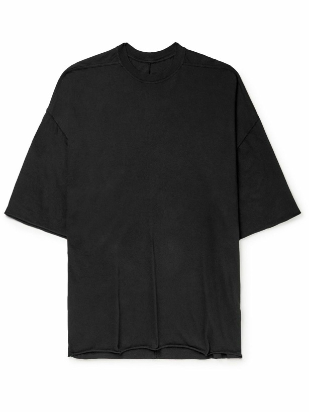 Photo: Rick Owens - Oversized Cotton-Jersey T-Shirt