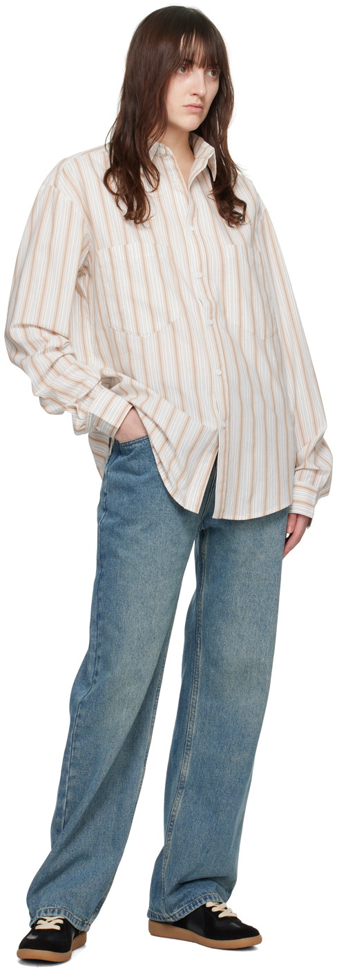 【関税込み】WYNN HAMLYN ブルー ストレートジーンズ WYNN HAMLYN Blue Straight Jeans Wynn Hamlyn