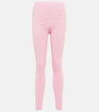 Givenchy - 4G jacquard-knit leggings