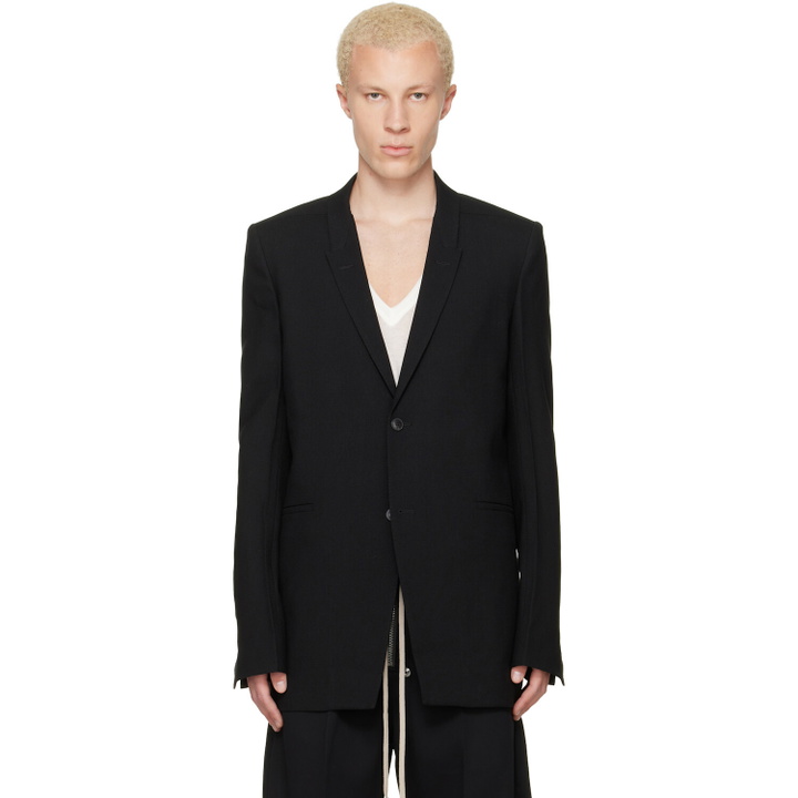 Photo: Rick Owens Black Tower Concordian Blazer
