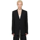 Rick Owens Black Tower Concordian Blazer