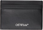 Off-White Black Bookish Card Holder