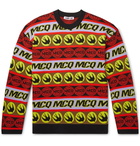 McQ Alexander McQueen - Logo-Jacquard Cotton Sweater - Multi