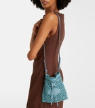 Tod's EBL Mini raffia-effect bucket bag