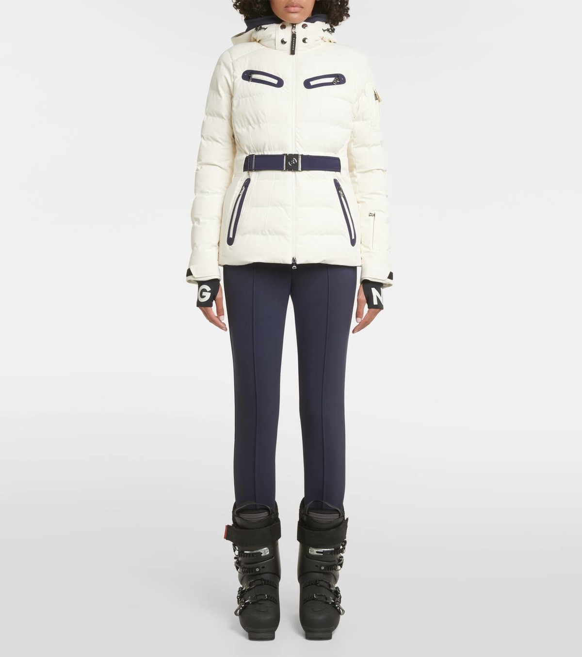 Bogner Elaine Stirrup Ski Pants in White