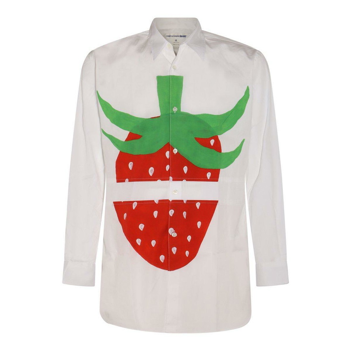 Photo: Junya Watanabe Motif Printed Buttoned Shirt