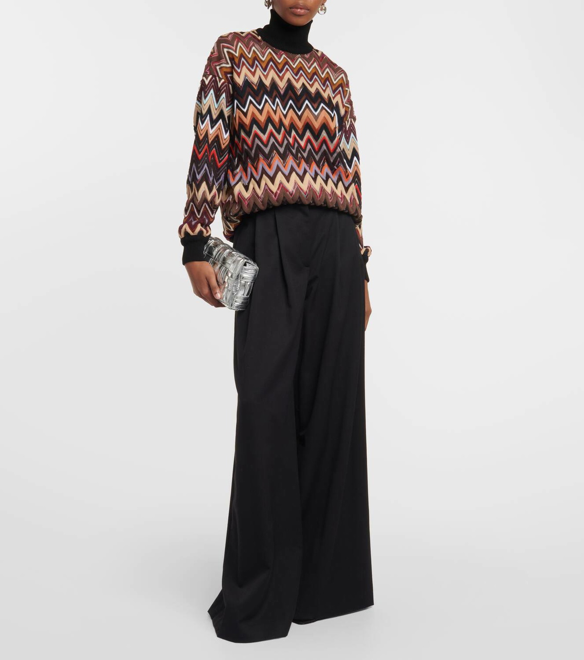 Missoni Wool-blend turtleneck sweater Missoni