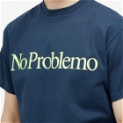 NoProblemo Men's Logo T-Shirt in Navy