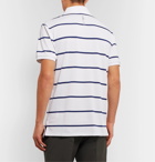 RLX Ralph Lauren - Striped Stretch-Piqué Golf Polo Shirt - White
