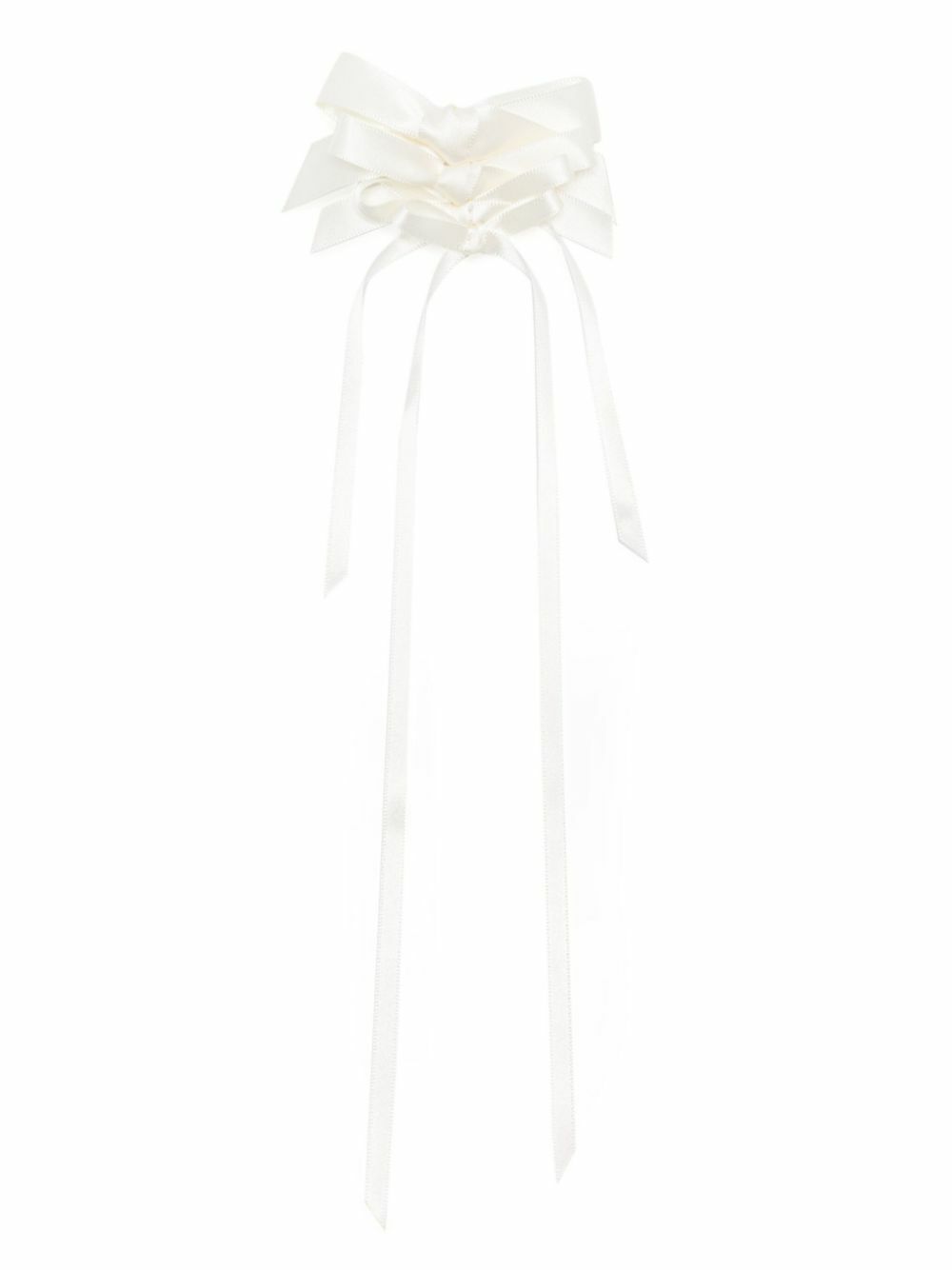 Simone Rocha Rosette Bow Earrings Simone Rocha