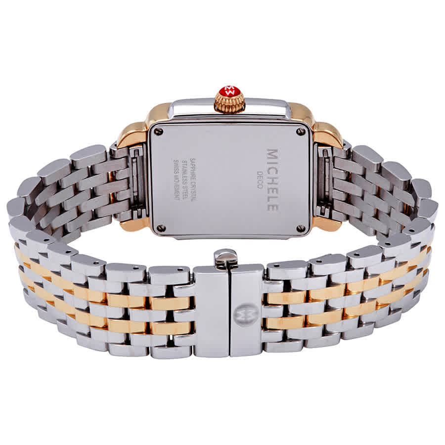Michele Deco Madison Diamond White Dial Ladies Watch MWW06G000002
