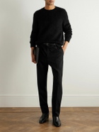 SAINT LAURENT - Slim-Fit Mohair-Blend Sweater - Black