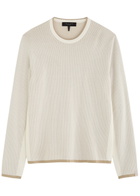 Rag & Bone Harvey Cotton-blend Jumper Ivory
