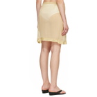 Paloma Wool Beige Enos Miniskirt