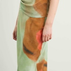 SIR. Women's Calle Midi Skirt in Acquerello Print