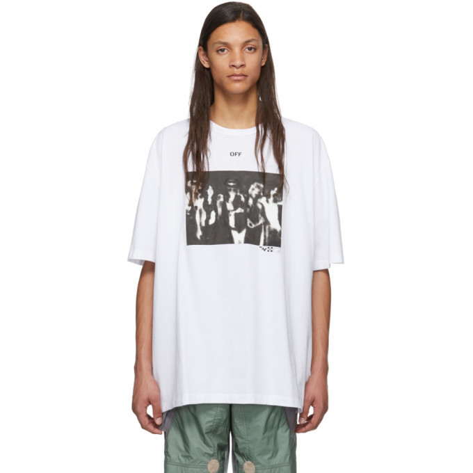 Photo: Off-White White Spray Paint T-Shirt