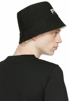 Stella McCartney Reversible Black & White Cotton Bucket Hat