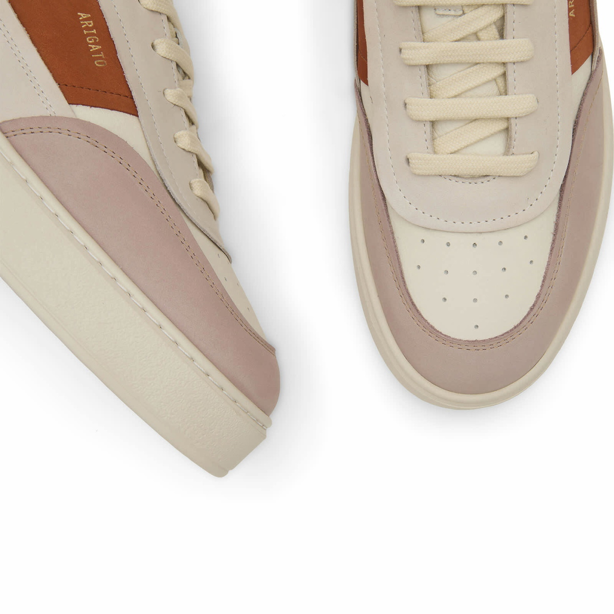 Axel Arigato Men's Orbit Edge Sneaker in Beige/Dark Tan