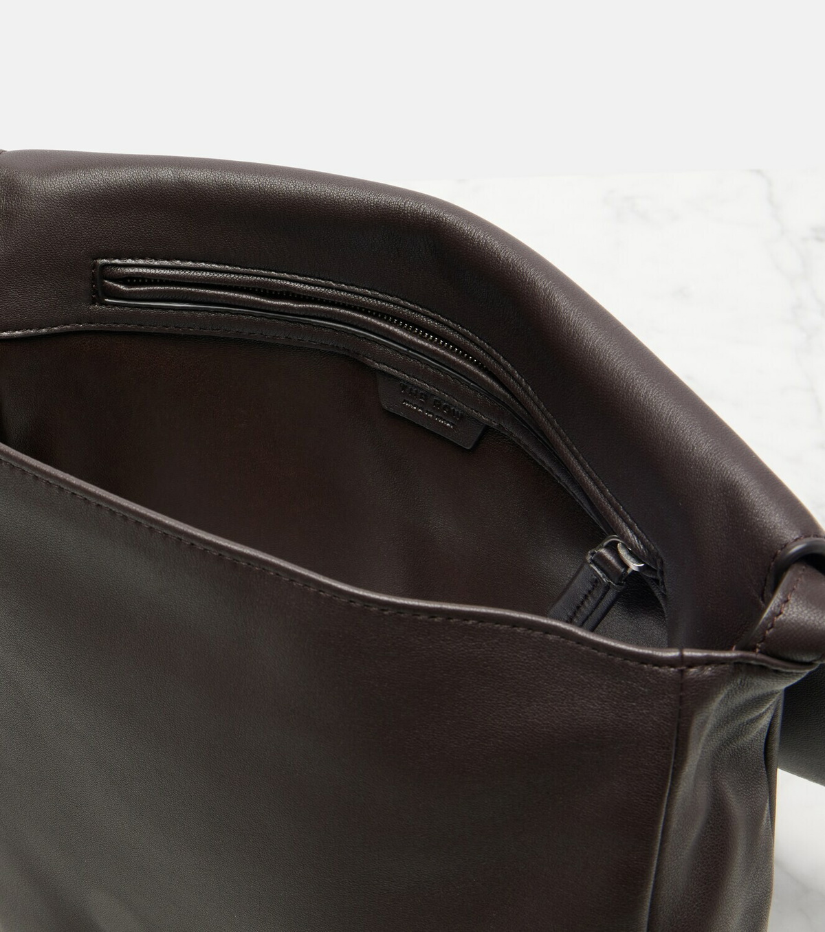 The Row Nuance Two leather shoulder bag