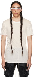 Rick Owens White Basic T-Shirt