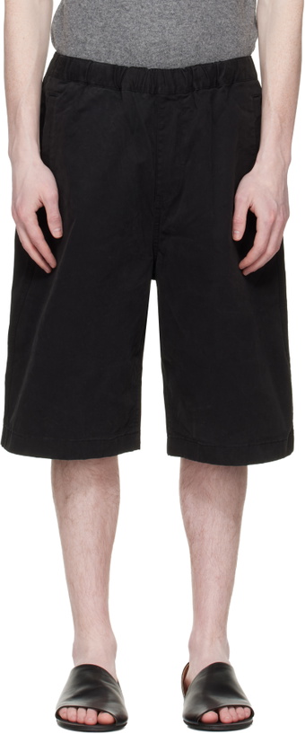 Photo: Entire Studios Black Boxing Shorts