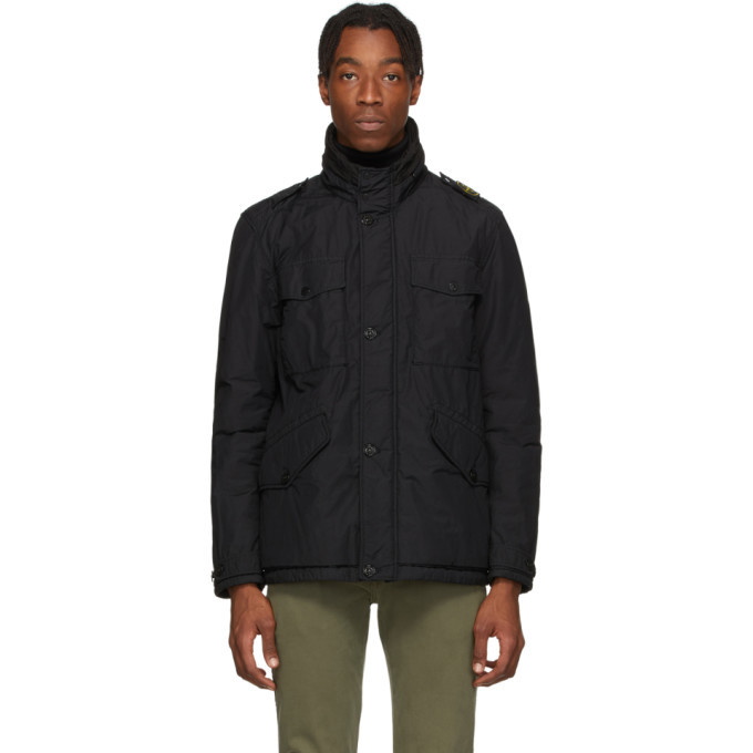 Photo: Stone Island Black Naslan Multi-Pocket Coat