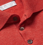Brunello Cucinelli - Cashmere Polo Shirt - Red