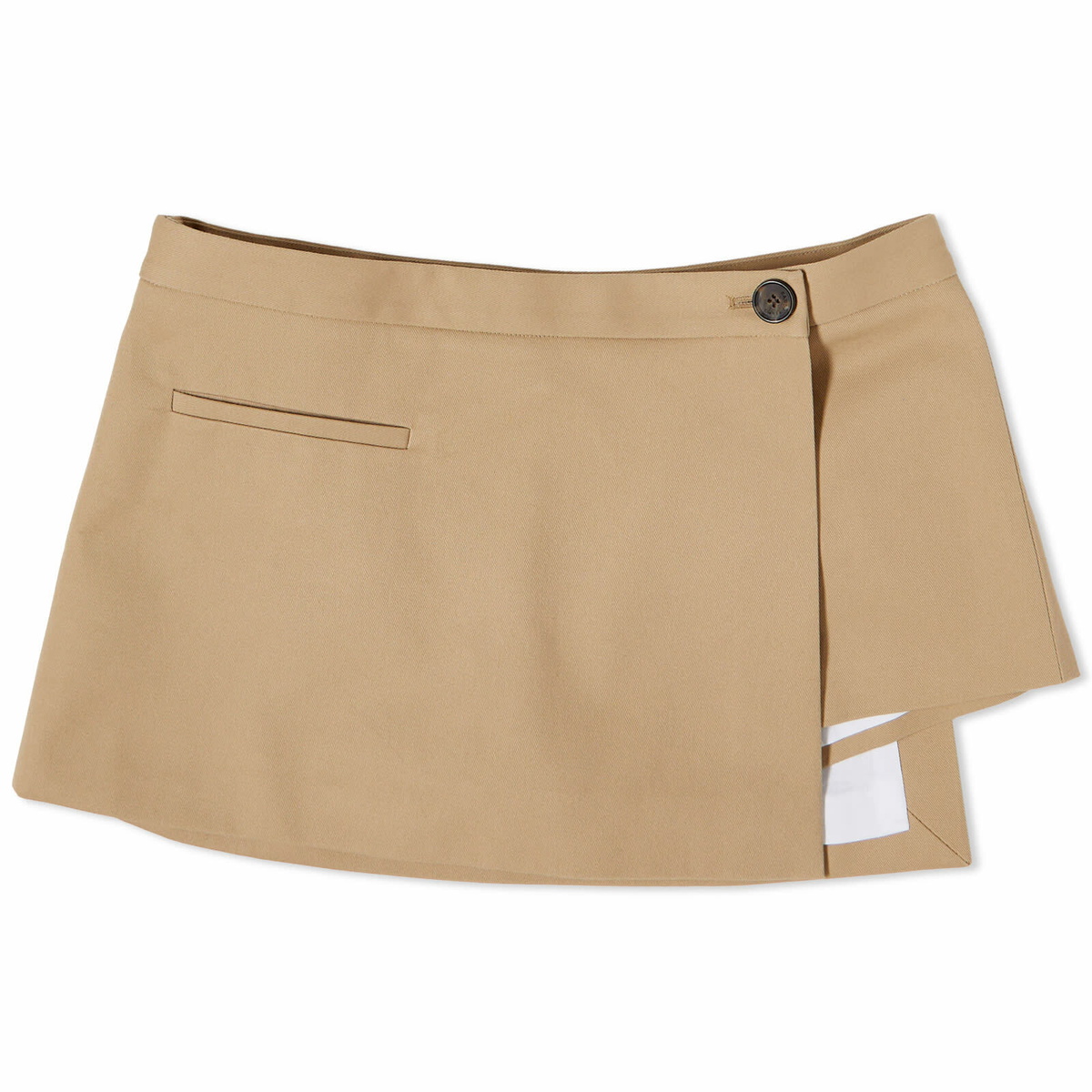 Sandy Liang Women's Clover Mini Skort in Grain Sandy Liang