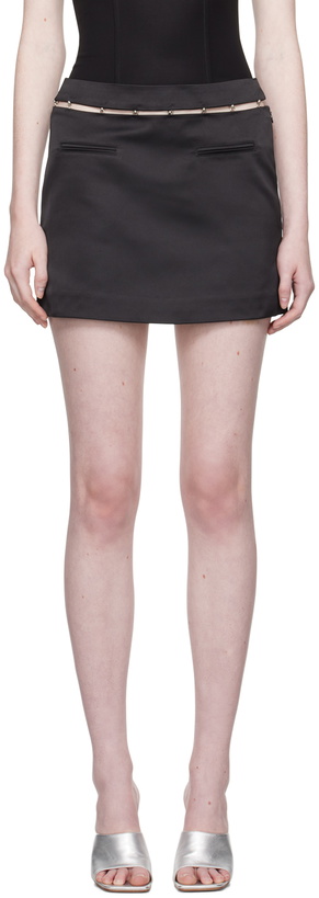 Photo: Anna October Black Sanna Miniskirt