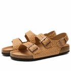 Birkenstock Men's Milano Bone Embossed - 50th Anniversary in Natural