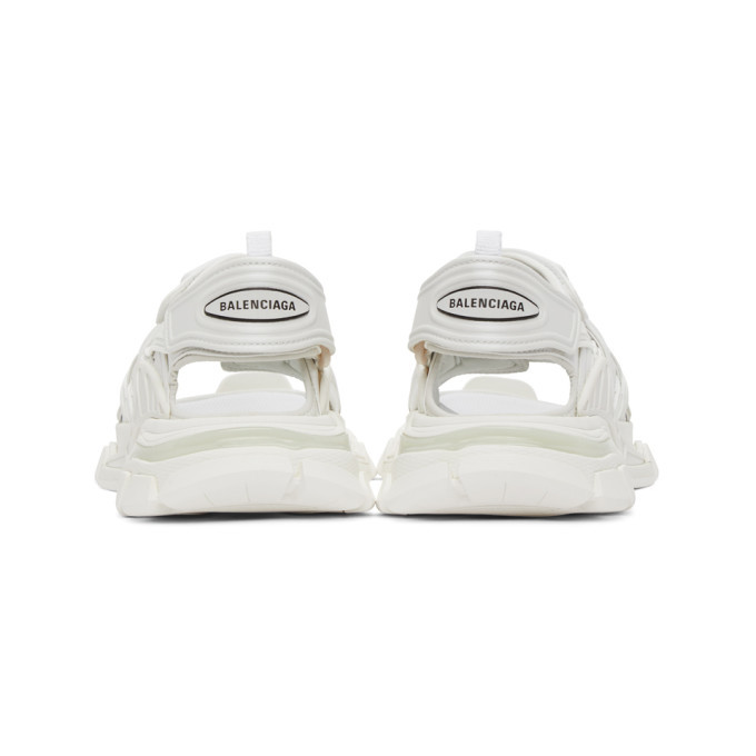 Balenciaga White Track Sandals Balenciaga