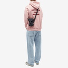 Drole de Monsieur Men's Drôle de Monsieur Not Form Paris Madame Slogan Hoodie in Pink