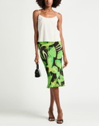 Louisa Ballou Womens Midi skirt in Green