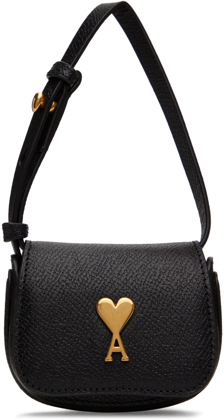 AMI Paris Black Paris Paris Nano Pouch AMI