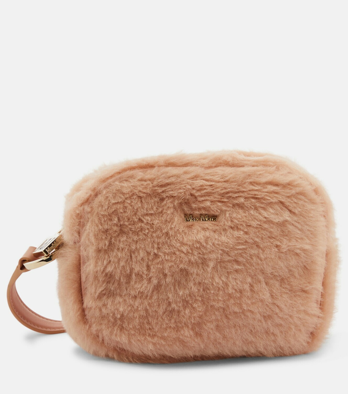 MM Leather Crossbody Bag in Brown - Max Mara