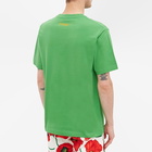 KENZO Paris Men's Kenzo Floral Print T-Shirt in Grass Green